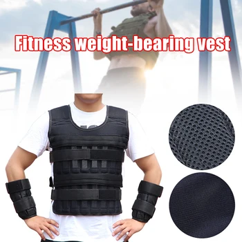 

Sports Weight Bearing Vest Training Fitness Running Adjustable Weighted Vest MSU88