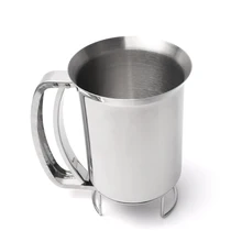 Stainless  Batter Dispenser With Lid