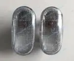 2 pcs V33 MB831091 V32 fenderLAMP с лампой для pajero боковой лампы для MONTERO 1989-1999 v31 v43 лампа для поворотного сигнала - Испускаемый цвет: 2 pcs