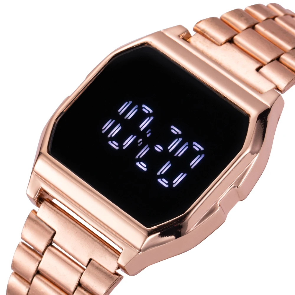 Luxury Famous Watch Mens Womens Fashion Casual Digital LED Wristwatch Date Business Electronic Watches For Men Relogio Masculino