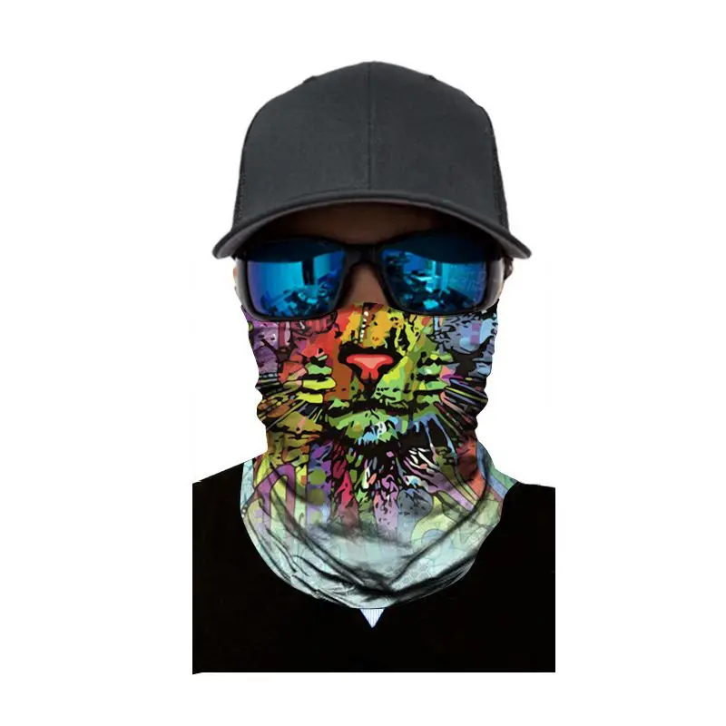 

3D magic towel digital printing sunscreen riding collar magic headscarf (AC098)