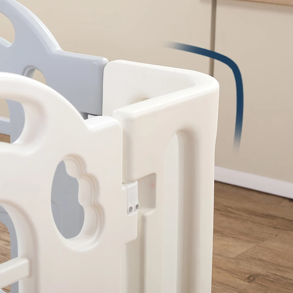 Happymaty Newborn Baby Fence Safety Barrier Playpen For Children with Ball Pool Kids Indoor Playground Game Fence  F01