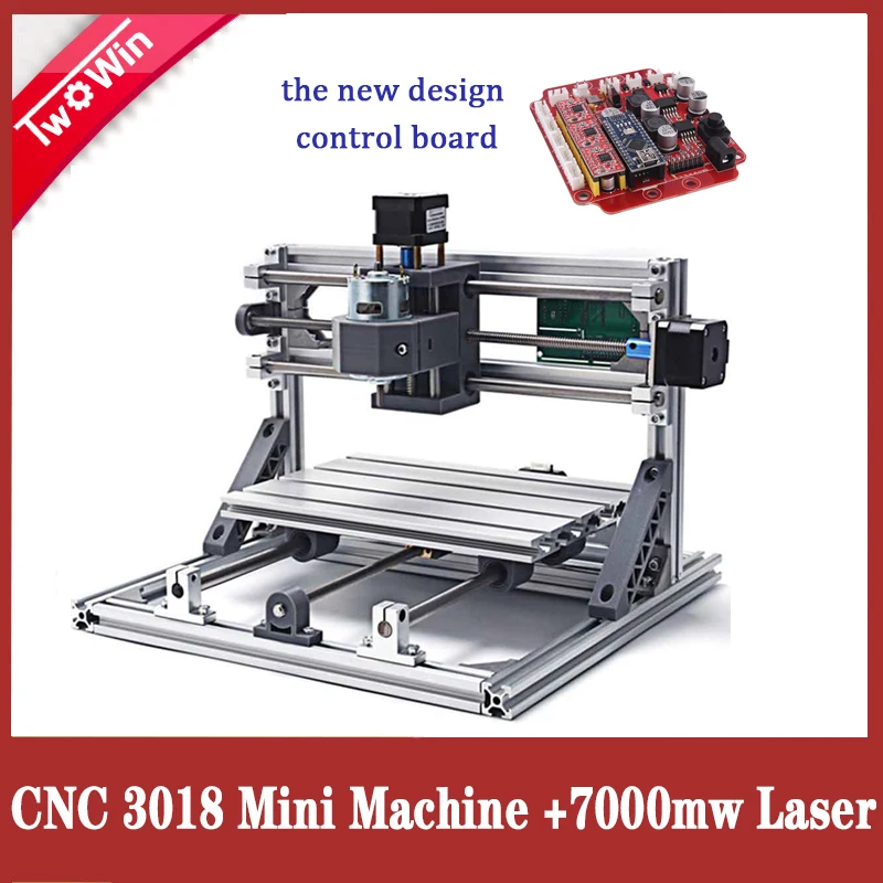 CNC3018 withER11 diy мини ЧПУ гравировальный станок лазерная гравировка Pcb ПВХ фрезерный
