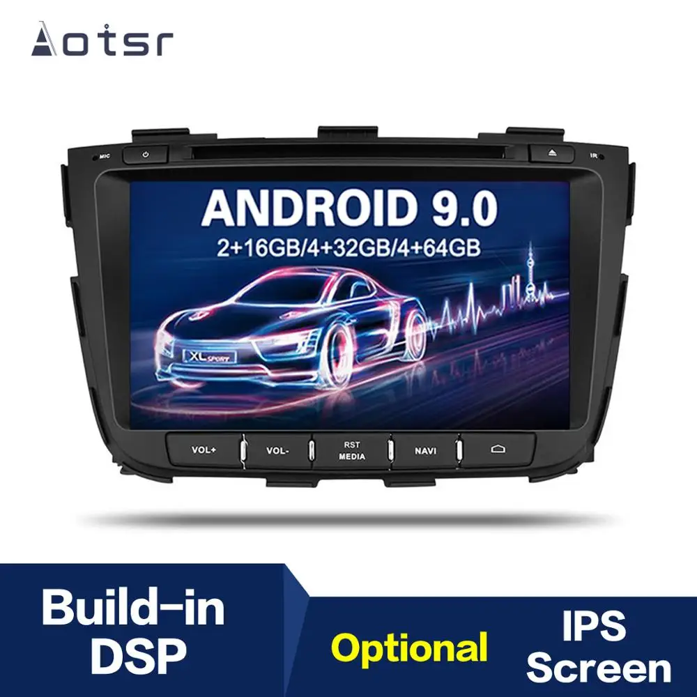 Android 9.1 8” IPS GPS Navigation Car DVD Player For KIA Sorento 2013 2014 2015 Head Unit Multimedia Tape Recorder | Автомобили и