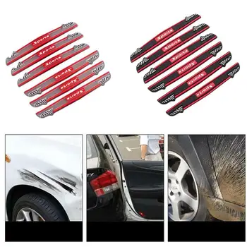 

6pcs/set Universal Car Door Edge Guard Scratch Protection Strips Strips Anti-collision Auto Car Mirror Bumper Rearview Prot J7T5