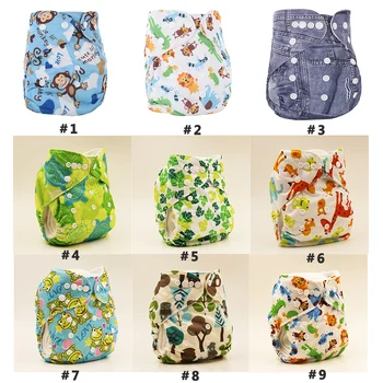 

Cloth Diapers Diapering Baby reusable washable diaper Nappies waterproof breathable waist adjustable Unisex baby pant anti-leak
