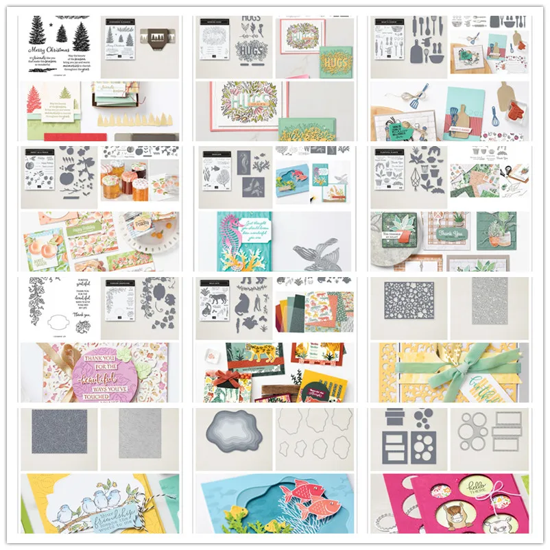 Metal Cutting Dies and Stamps for DIY Scrapbooking Photo Album Paper