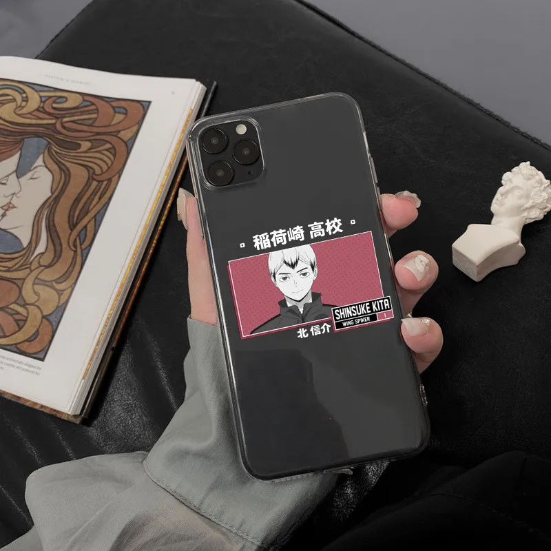 Japan Anime Volleyball Boy Haikyuu Phone Case For Iphone 6s 7 8 11 12 13 Promax 12mini X Xs Xr Se2 Transparent Soft Silcone Case Aliexpress Cellphones Telecommunications