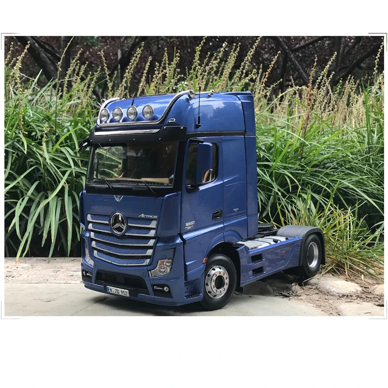 1 18 For Nzg For Mercedes Benz Actros Gigaspace 4x2 Diecast Metal Car Model Black Silver Blue Orange Toys Boy Gift Collection Diecasts Toy Vehicles Aliexpress