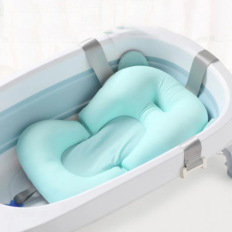 Baby Bath mat Shower Bathing baby Tub Pad newborn Non-slip Protect the spine Prevent drowning Portable