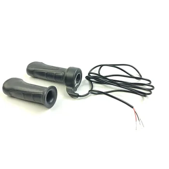 

Electric Throttle Grip Bicycle Handlebar Black ABS Twisting Controller