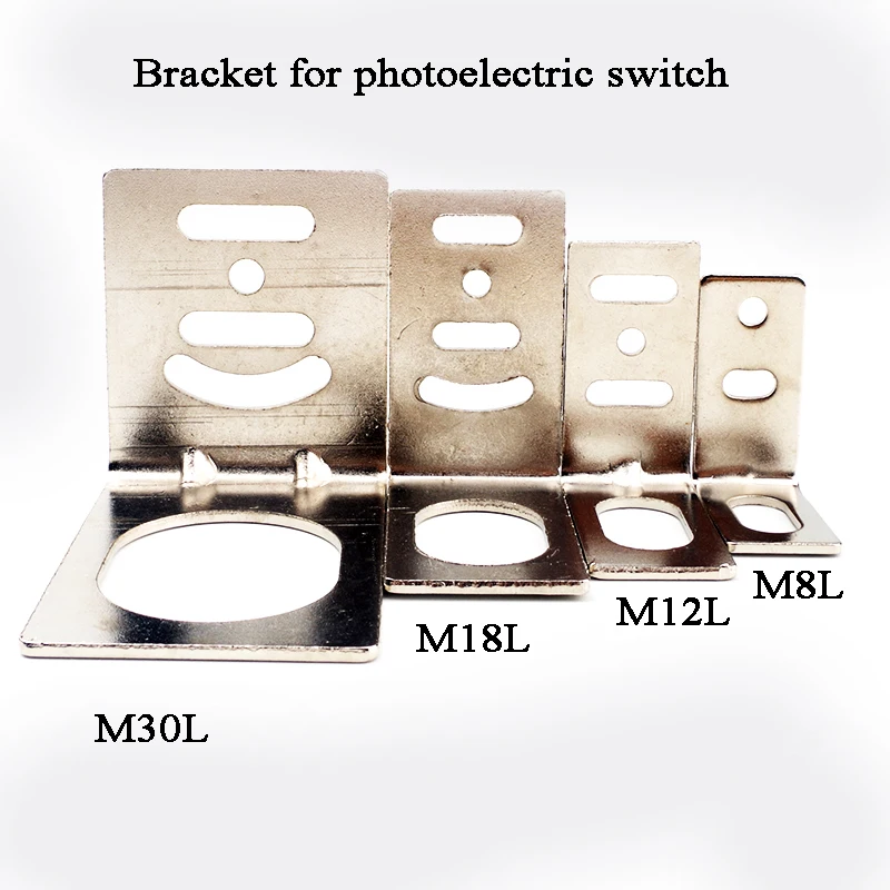 M18 M8 M12 Кронштейн Держатель для фотоэлектрический выключатель фотоэлемент