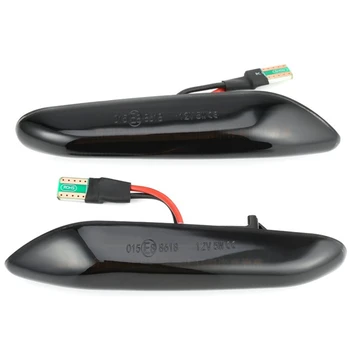 

2 Pieces Led Dynamic Side Marker Turn Signal Light Sequential Blinker Light for BMW E90 E91 E92 E93 E60 E87 E82 E46