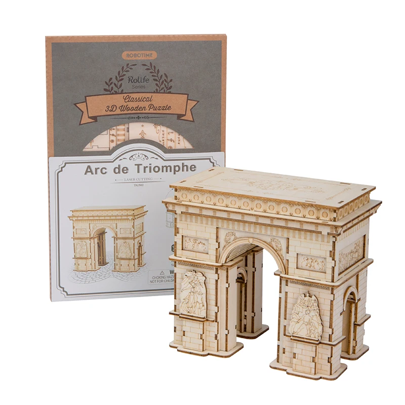 robotime classic 3d wooden puzzle Off 