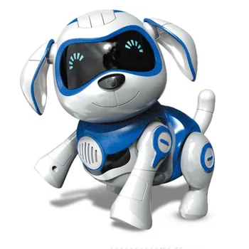 

Pet Robotic Dog Interactive Kids Toy Puppy With Light And Music Electronic Robot Best Gift for Kid Детский игрушечный подарок#D5