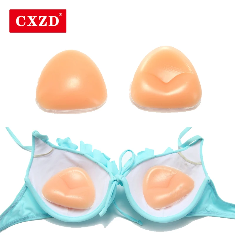 

CXZD 1Pair Cool Reusable Silicone Breast Nipple Cover Bra Pasties Pad Natural Color Nipple Stickers lingerie Pad push up