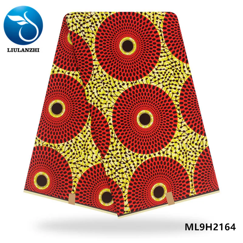 LIULANZHI afrianc воск голландская ткань Африканский принт ткань Анкара ткань для платья хлопок голландский воск принты ткань ML9H2150-60