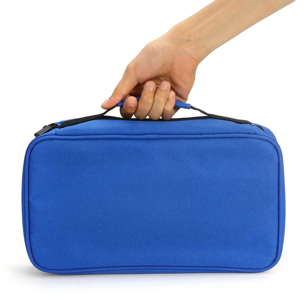 

60 Solts Student Painting Storage Bag 40-color Solid Color Mark Pen Pencil Tool Box Container Carry Case Organizer Stationery