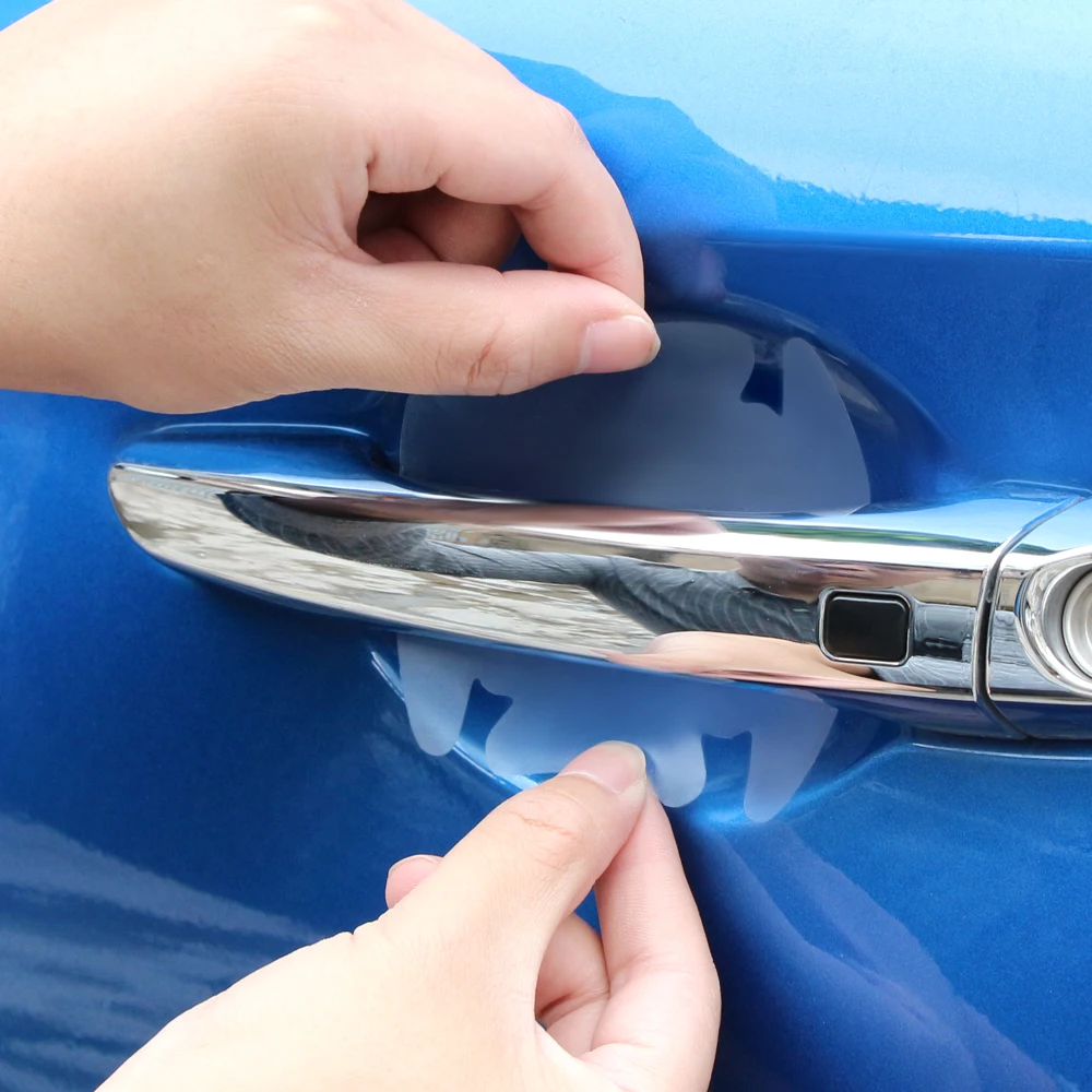 Door handle car Scratch stickers for Geely EMGRAND 7 X7 EC7 GC7 SC7 VISION Great wall H6 H3 C30 M4 audi kia accessories | Автомобили и