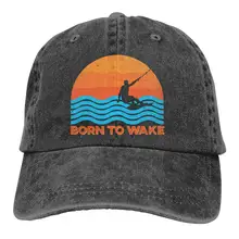 Wakeboard Wakeboarding Мужская/Женская регулируемая бейсболка s Denim Jeanet простая Кепка
