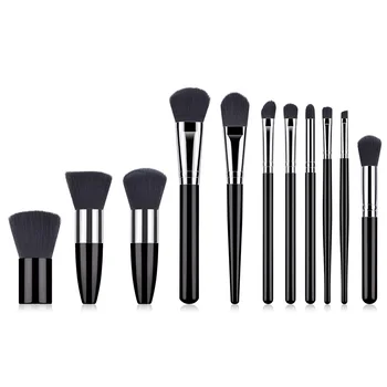 

SinSo 11pcs Makeup Brushes Set Professional Makeup Brush Kit Founadtion Powder Eyebrow Beuaty Cosmetics Make Up Brushes Tools