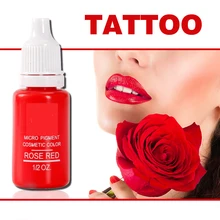 23 флакона 1 унц. Пигмент чернил для татуажа для перманентного макияжа легко носить карандаш для глаз бровей губ боди-арт краски тату-арт инструмент для красоты