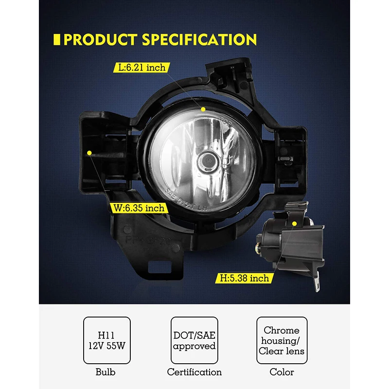 Для 10-12 Altima 4D/4DR Седан прозрачные линзы для вождения Противотуманные фары+ лампы+ переключатель+ проводка по Z-Room