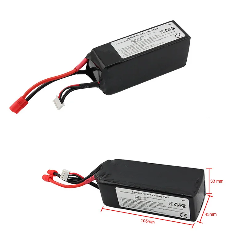 2 шт. Lipo батарея 11,1 V 5200Mah 3S 30C для Walkera QR X350 PRO RC Дрон Квадрокоптер Вертолет игрушка Запчасти