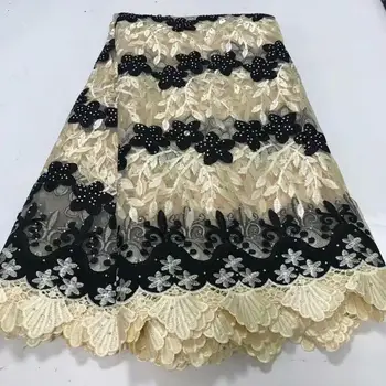 

Latest Party African Tulle Material For Sewing Embroidery French Net Lace Fabric VRN330(5Yards/Lot)