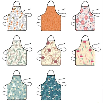 

Kitchen Apron Sleeveless Polyester Apron BBQ Apron For Women Cooking Baking Restaurant Apron Home Cleaning Tools