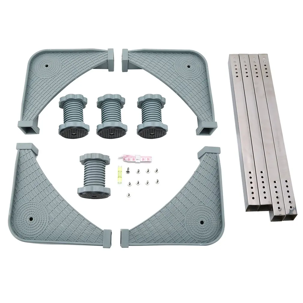 

Multifunctional None/4/8 Feet Adjustable Stainless Steel Washing Machine Base Air Conditioning Pot Rack Washing Machine Base