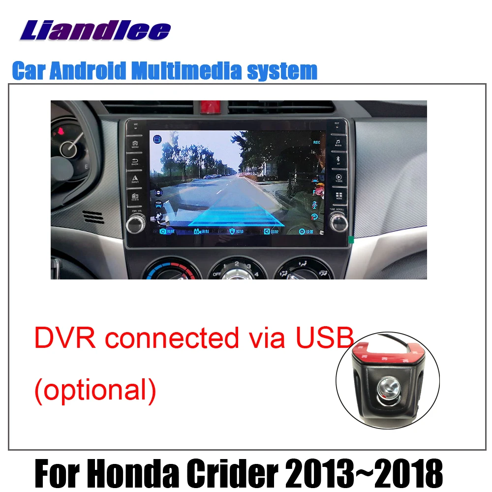 Liandlee Android 8,1 UP для Honda Crider 2013~ автомобильный ips экран Carplay камера BT Wifi gps Navi Карта Навигация медиа