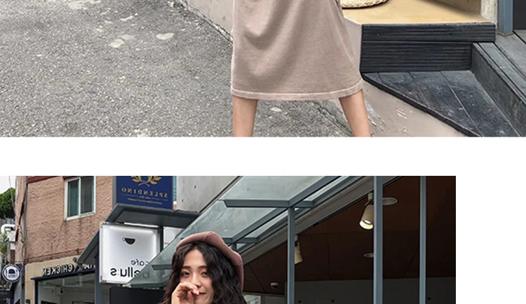 2021 Autumn Plus Size 4XL Women Dress Loose Long Sleeve Ladies Vestidos Khitted Design Button Dresses V-Neck Brand Robe KE1881