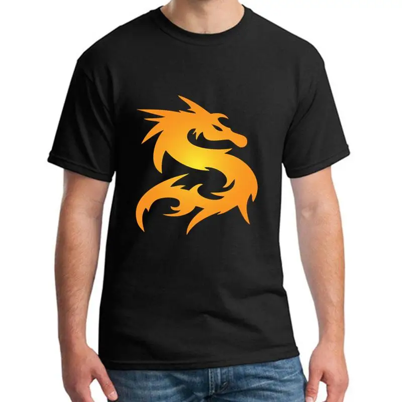 

Graphic Golden Chinese Dragon Logo Vector Image Cool tee shirt s-13xl fitted thundercats hilarious men t-shirts