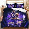 Basketball Star 3D Printed Bedding Set 2/3pcs Duvet Cover Set Quilt Cover with Pillowcase Set Bedclothes for Young Boys Bedroom 2