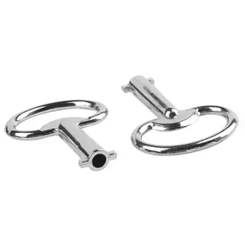 

New Ammeter cup board Double Barb key switch cabinet key, 2 pcs