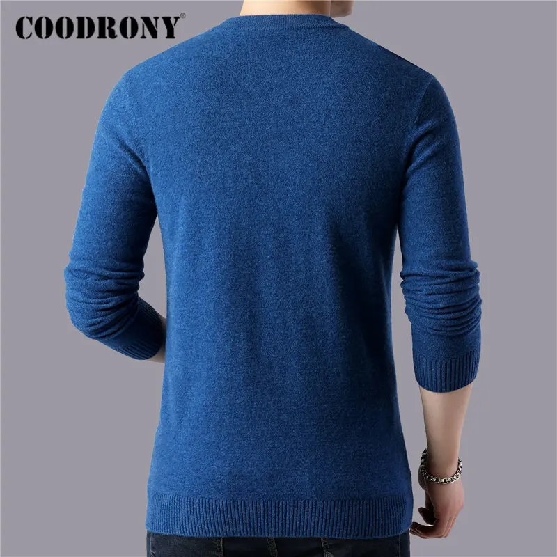 COODRONY Brand 100% Merino Wool Sweater Men Fashion Plaid Pull Homme Winter Thick Warm Pullover Men Soft Cashmere Sweaters 93048 COODRONY Brand 100% Merino Wool Sweater Men Fashion Plaid Pull Homme Winter Thick Warm Pullover Men Soft Cashmere Sweaters 93048