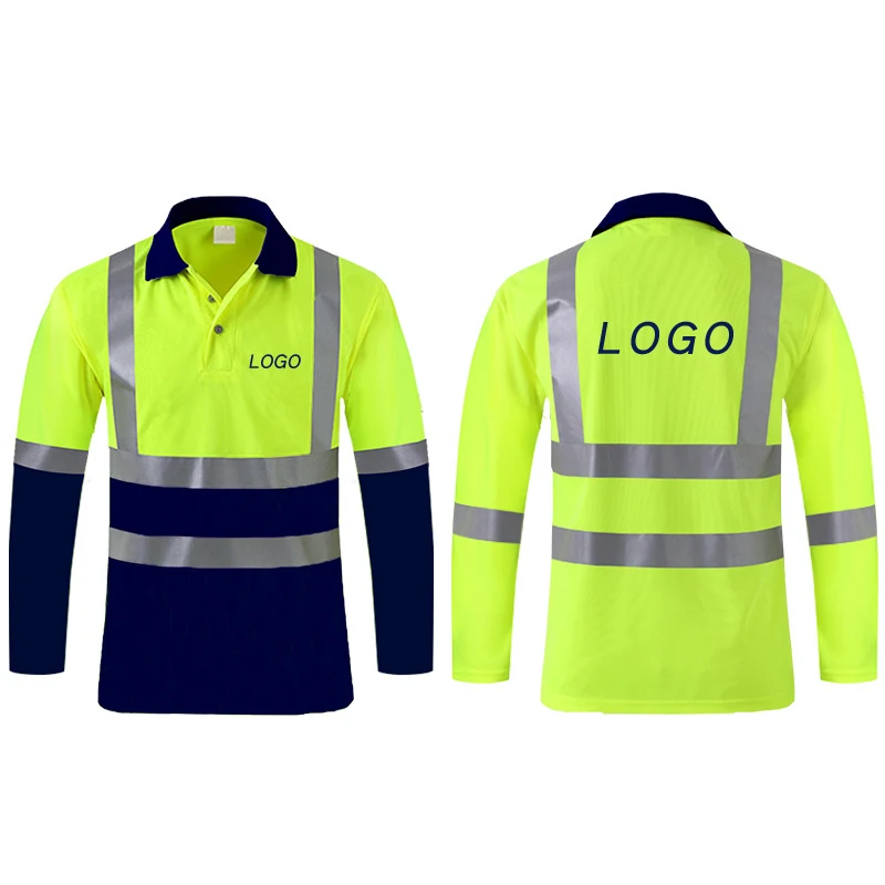T-shirt Long Sleeves Safety Shirt 