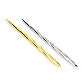 

Metal Ballpoint Pen With Solid Color Commerce Roller Pen Black Refill Ballpoint Pen