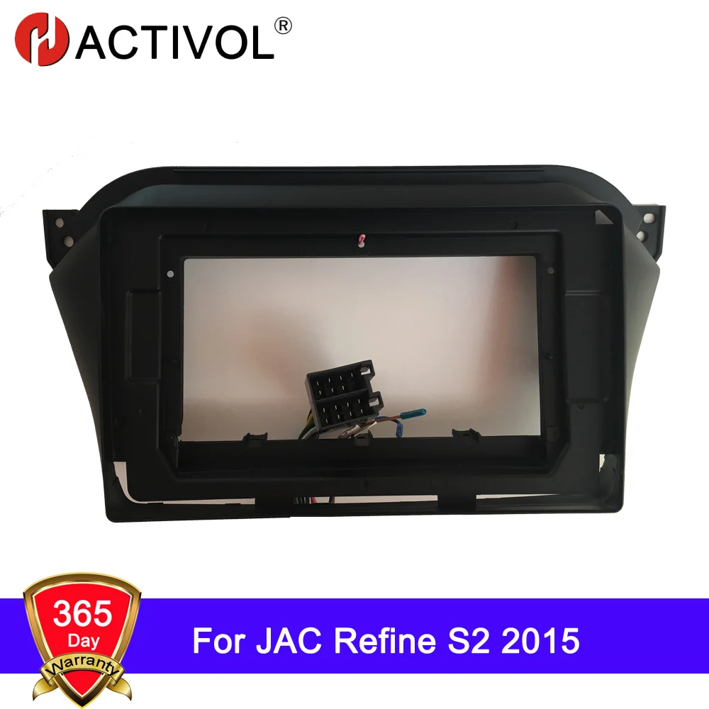 HACTIVOL 2 DIN автомобильный радиоприемник с рамкой для JAC Refine S2 2015 DVD GPS навигатор