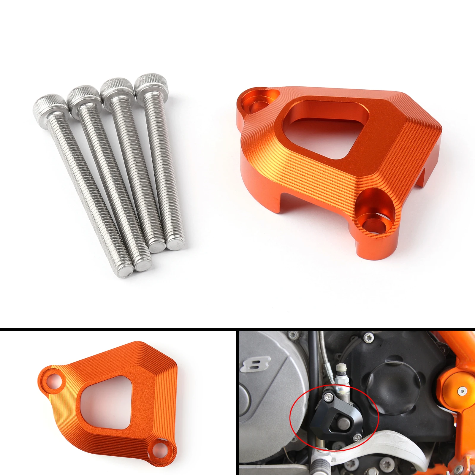 Areyourshop для KTM 1050/1090/1190/1290 ADV Приключения CNC сцепление ведомый цилиндр защитные