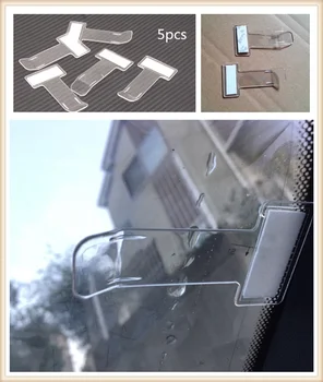 

auto ticket clip glasses frame mini T-shaped transparent environmental protection home for Mercedes Benz A-Class X-Class S65 S63
