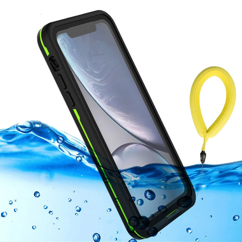 IP68 Водонепроницаемый чехол для телефона iPhone 11 pro XSMAX XR XS настоящий
