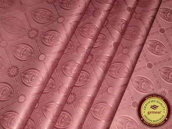 

2020 Latest Pattern 10Yards Bazin Riche Fabric (Similar to Getzner) Soft Guinea Brocade 100% Cotton Shadda With Perfume Damask