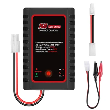 

New Hot N8 NiMH Battery Charger Smart Balance Charger for RC Car Boat Airplane Batteries