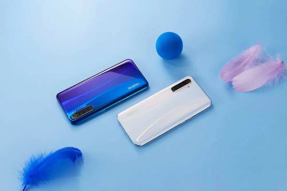 realme X2 мобильный телефон 6G 128G Snapdragon 730G 64MP камера 6,4 ''полный экран NFC OPPO мобильный телефон VOOC 30W быстрое зарядное устройство