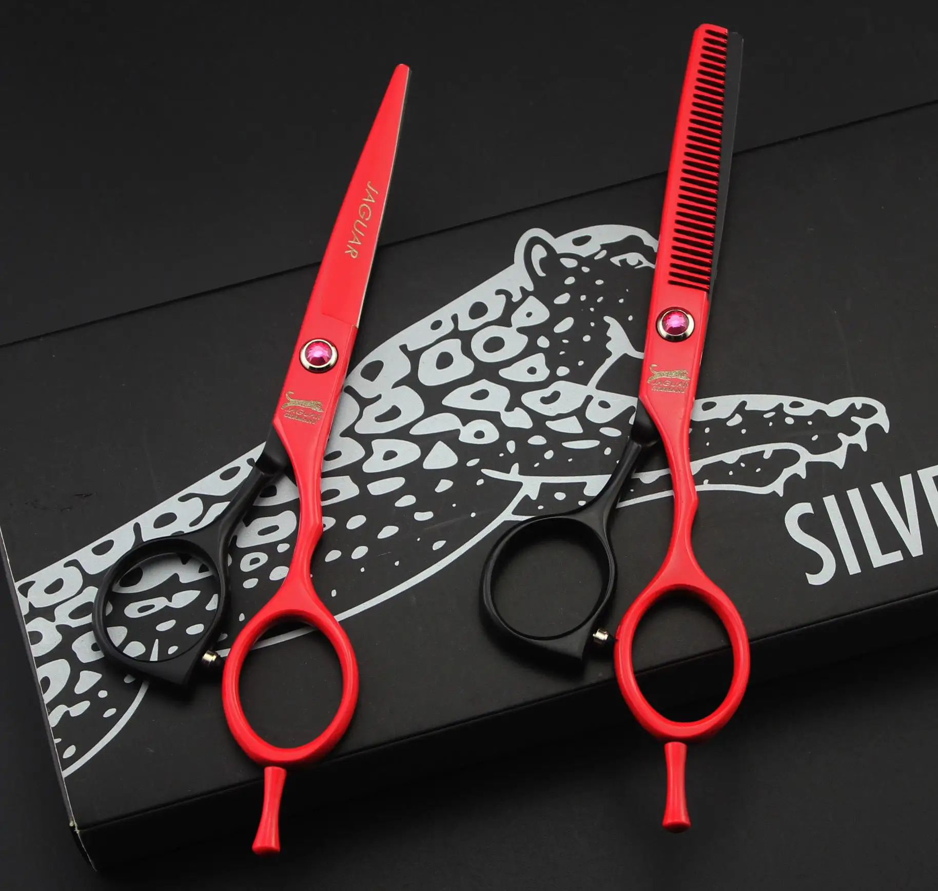 Профессиональные высококачественные ножницы для волос jaguar, 4,5& 5,0& 5,5& 6,0& 6,5 дюймов, набор для резки, парикмахерские ножницы, парикмахерские ножницы