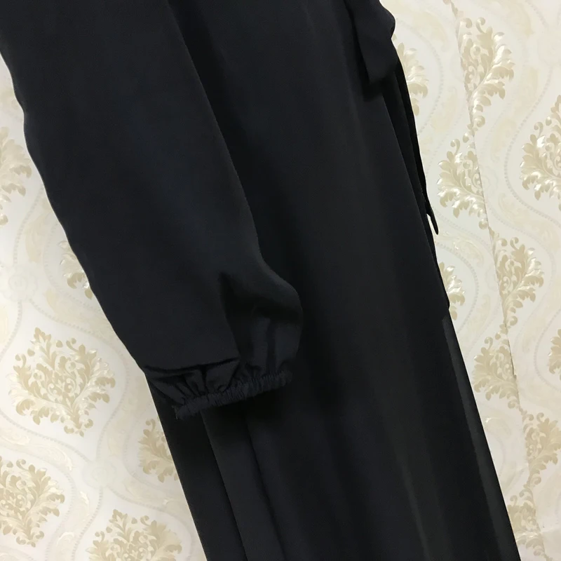 F888 2Tassel Кафтан Дубай Абая кимоно халат мусульманский хиджаб платье абайя s для