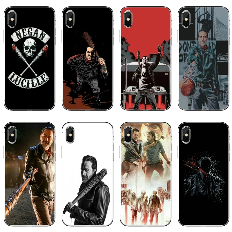 Negan Walking Dead Soft Cover Case For Samsung Galaxy J7 J5 Prime pro J3 A7 A5 A3 2018 2017 2016 2015 | Мобильные телефоны и