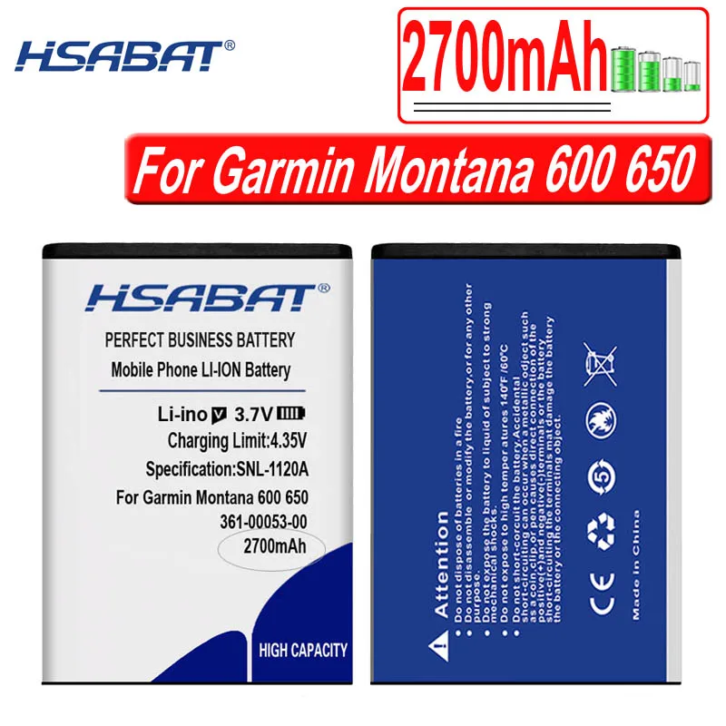 Batteria Al Litio (Li-Ion) Compatibile Per Garmin Montana 650T – 3,7V, 2200mAh